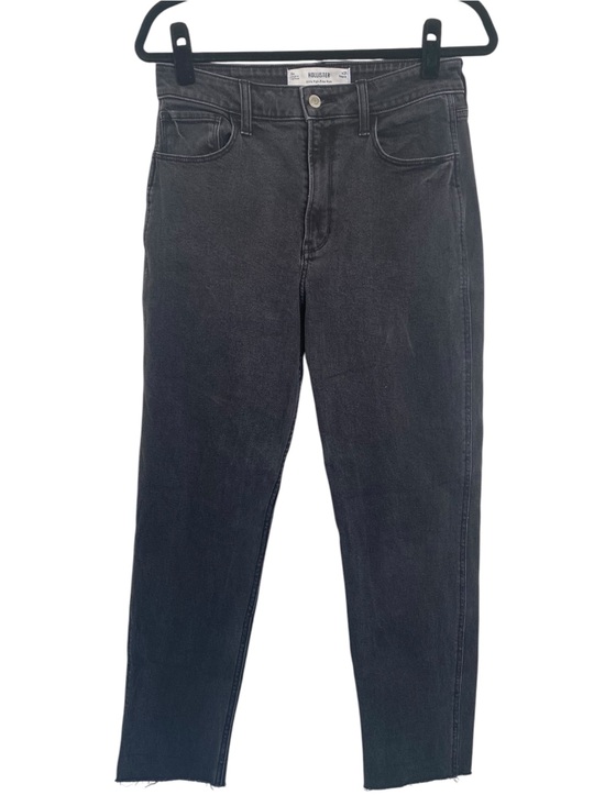 Hollister Denim - Hollister Ultra High Rise Mom Jeans Women’s 8R 29 Faded Black Raw Hem
